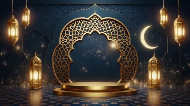 Islamic background animation