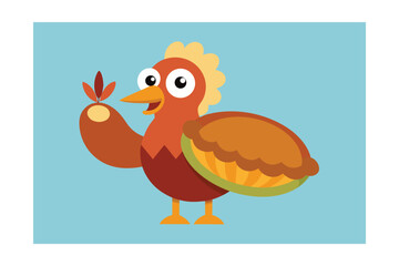 hen with easter egg bird cartoon rooster animal hen vector design icon logo