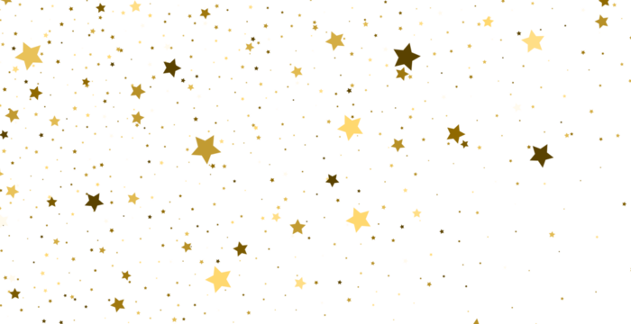 gold stars confetti, Falling magic glitter confetti, golden dust. Modern Design elements or decoration, PNG	