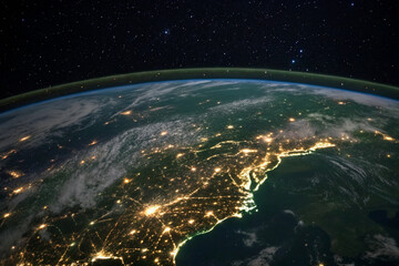 Fototapeta premium earth from space