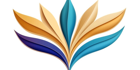 Abstract floral design