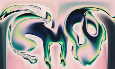abstract colorful background with bubbles