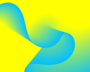 yellow blue abstract modern smooth gradient