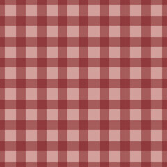 Maroon Seamless Plaid Pattern Tartan Checkered Vector