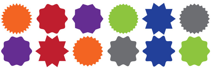 Circle and scalloped frames, frames zigzag edge shapes,Geometric zig zag wavy labels, rectangular shapes with squiggly borders, Cute rectangular shapes with undulated borders, 