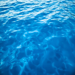 Obraz premium blue water background