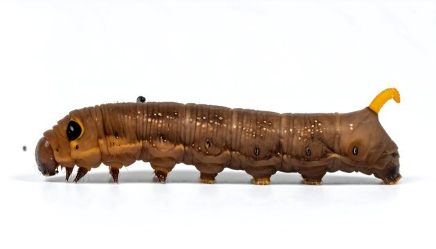 Close-up of a caterpillar - Powered by Adobe