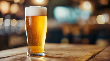 Refreshing craft beer experience local pub beverage photography warm ambiance close-up shot celebrating good times