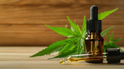 Exploring the benefits of cbd oil a natural remedy for wellness home environment product showcase indoor setting informative perspective
