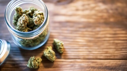 Exploring the benefits of cannabis understanding its properties uses and impact on wellness home setting photographic capture educational concept