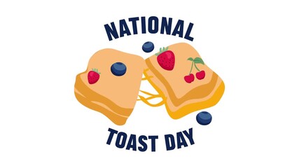National Toast Day with delicious toast