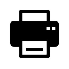 Vector art of printer