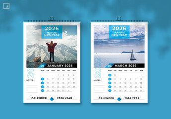 2026 Poster Calender Template
