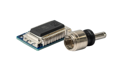 High-Resolution Photography of a Compact Digital Camera Module and Lens, Representing Surveillance Technology and Tiny Hardware.