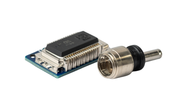 High-Resolution Photography of a Compact Digital Camera Module and Lens, Representing Surveillance Technology and Tiny Hardware. - Powered by Adobe