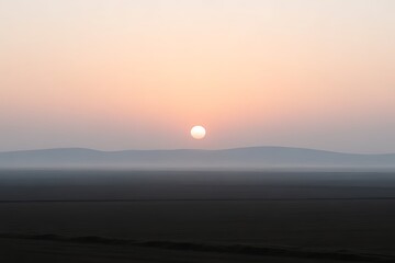 Fototapeta premium sunset in the mountains