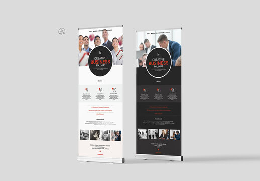 Creative Business Roll-Up Banner