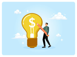 Entrepreneurs convey ideas and innovations about finance.