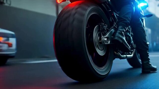 Emergency rescue response on superbike mission - Generative AI
