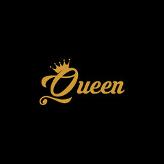 Queen logo vector