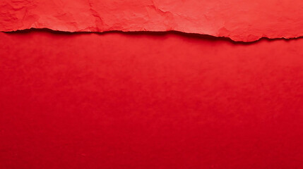 Abstract textured red paper torn surface background