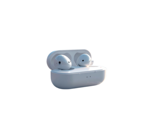 electric plug on white background