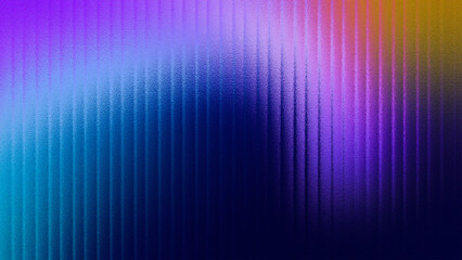 Abstract vertical lines of vibrant purple blue and teal light create a textured futuristic digital background