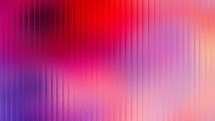 Abstract textured background with vertical lines in vibrant shades of pink purple and red