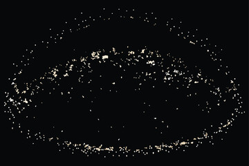 Blurry Abstract small Dots Motion with Shimmering Light