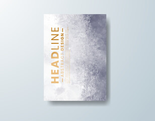 Cards with watercolor background. Design for your cover, date, postcard, banner, logo.