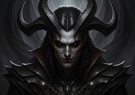 Dark, Evil, Demon, Lord, Portrait.
