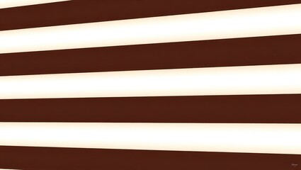 Warm sunlight creating diagonal shadows through window blinds.