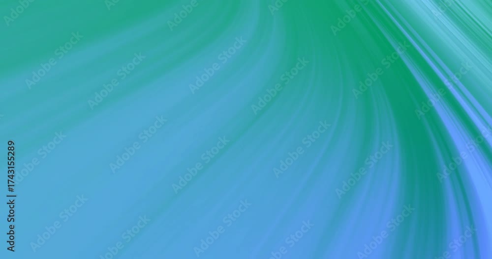 Canvas Prints animation of glowing blue light wave moving on transparent background
