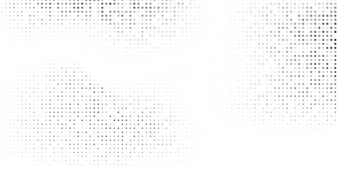Mesh halftone gradient texture. Vanishing polka dot background. Repeating dots gradation abstract