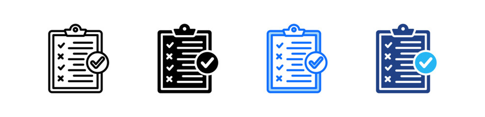 Compliance Risk Icon Set Multiple Style Collection