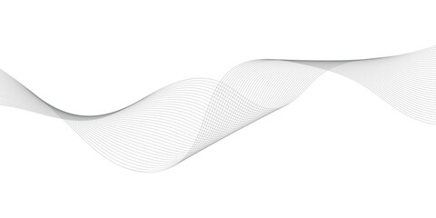 Abstract wavy grey blend technology liens background.  Abstract frequency sound wave lines and twisted curve lines background eps 10.