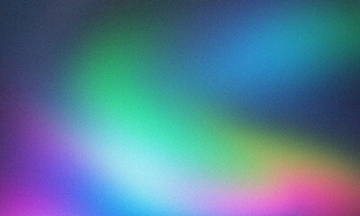 A vibrant and colorful abstract background with a grainy texture, featuring a blend of blue, green, purple, and pink hues creating a dynamic and eyecatching design
