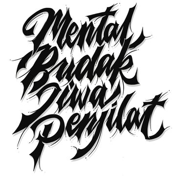 Mental Budak Jiwa Penjilat