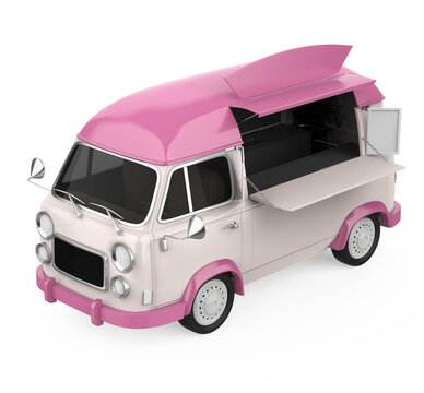 Food Truck Isolated