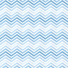 Chevron Ombre Blue Seamless Pattern 