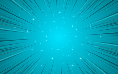 Abstract speed explosion comic background. Vector design.