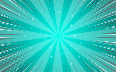 Obraz premium Comic background with halftone. Vector background for your illustrations.