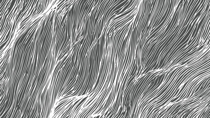 grunge Seamless wavy wave line Distressed overlay texture, grunge background of woods, line and wall vectors design on transparent background.