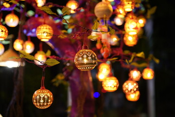 Fire tum ka tradition in Yasothon Province.