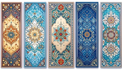 Ornate Islamic-style panels