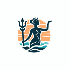 Goddess of the Sea Logo