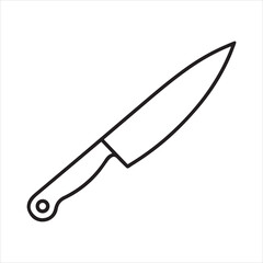 knife icon vector illustration