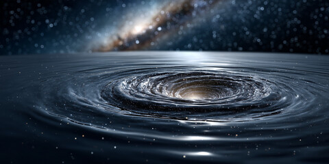 Innovative technology solutions for water scarcity in nature cosmic environment digital art perspective