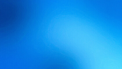 Obraz premium Deep blue and light blue gradient abstract with subtle noise texture background