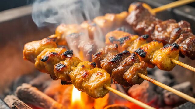 Delicious Grilled Satay: A Culinary Delight